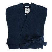 Банный халат Essential цвет: темно-синий (M)