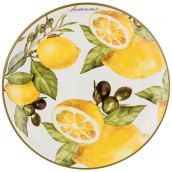 Тарелка Лимонное дерево (26х26х3 см)