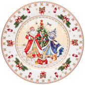 Тарелка Дед Мороз (26 см)