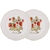 Набор тарелок Strawberry (21 см - 2 шт)