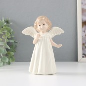 Сувенир Девочка-ангел в платье с рюшами и ободком (10х7х15 см)