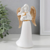 Сувенир Ангел-дева с птичкой (4х7х14 см)