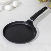 Сковорода блинная Традиция цвет: черный (22х24х5 см)