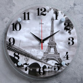 Часы Эйфелева Башня (30х30х4 см)
