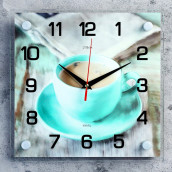 Часы Чашечка кофе (25х25х4 см)
