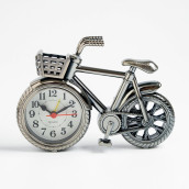 Будильник Велосипед с корзиной (19х5х14 см)