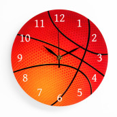 Часы Баскетбольный мяч (24х24х3 см)