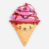 Часы Мороженое-рожок (32х23х3 см)