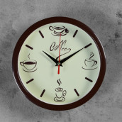 Часы Coffee (23х23х6 см)