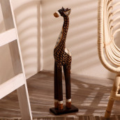 Сувенир Жираф с завитками (14х9х60 см)
