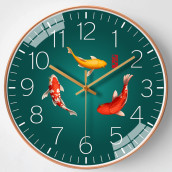 Часы Рыбки (31х31х5 см)