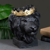 Копилка Лев в короне (21х21х26 см)