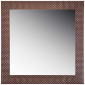Зеркало Шоколадное серебро (50х50 см)