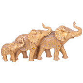 Фигурка Три слона (30х9х15 см)