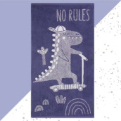 Детское полотенце No rules (70х130 см)