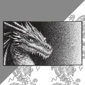 Полотенце Мифический дракон (50х90 см)