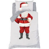Детское постельное белье Santa Claus цвет: серый (1.5 сп)