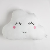 Декоративная подушка-игрушка Облачко цвет: белый (38х48)