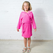 Детский банный халат Tiara цвет: розовый (5 лет)