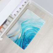 Коврик для ванной Madalin цвет: бирюзовый (40х60 см)