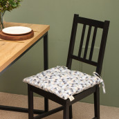 Подушка на стул Nikolet цвет: серый (42х42)
