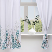 Классические шторы Cotton цвет: бежевый (145х180 см - 2 шт)
