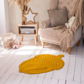 Декоративный коврик Скрэт цвет: желтый (75х100 см)