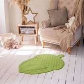 Декоративный коврик Скрэт цвет: зеленый (75х100 см)