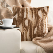 Декоративная подушка Ландини цвет: коричневый (45х45)