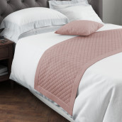 Дорожка на кровать Каспиан цвет: розовый