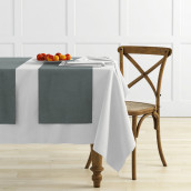 Дорожка на стол Ибица цвет: серый (43х140 см - 4 шт)