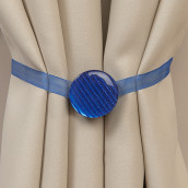 Аксессуар для штор Jennifer цвет: синий (35 см - 2 шт)