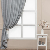Классические шторы Janette цвет: серый (200х270 см - 1 шт)