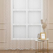 Классические шторы Denholm цвет: белый (300х270 см - 1 шт)