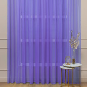 Классические шторы Kent цвет: сиреневый (600х270 см - 1 шт)