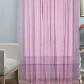 Классические шторы Calanthia цвет: розовый (600х270 см - 1 шт)