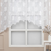 Классические шторы Vere цвет: белый (300х170 см - 1 шт)