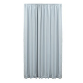 Классические шторы Carlin цвет: серый (200х270 см - 1 шт)