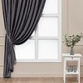 Классические шторы Joisse цвет: серый (200х270 см - 1 шт)