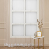 Классические шторы Zimri цвет: белый (300х270 см - 1 шт)