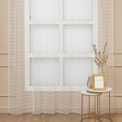 Классические шторы Hollie цвет: белый (300х270 см - 1 шт)