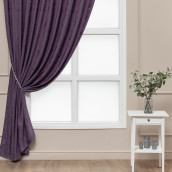 Классические шторы Annora цвет: лиловый (200х270 см - 1 шт)