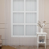 Классические шторы Evita цвет: белый (300х270 см - 1 шт)