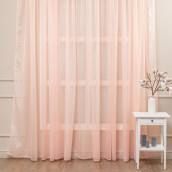 Классические шторы Delora цвет: розовый (500х270 см - 1 шт)