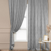 Классические шторы Bernadin цвет: серый (150х270 см - 2 шт)