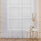 Классические шторы Mariam цвет: белый (300х270 см - 1 шт)