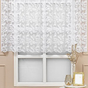 Классические шторы Пальмира цвет: белый (300х140 см - 1 шт)