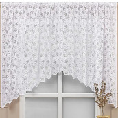 Классические шторы Scarlett цвет: белый (300х170 см - 1 шт)
