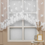 Классические шторы Fatina цвет: белый (300х170 см - 1 шт)