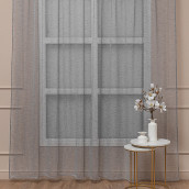 Классические шторы Maritta цвет: серый (300х270 см - 1 шт)
